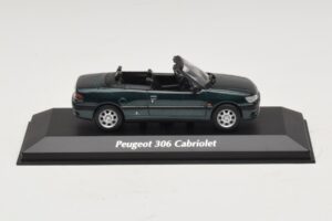 Peugeot 306 Cabriolet Green Metallic Maxichamps 1:43 940112833 Diecast