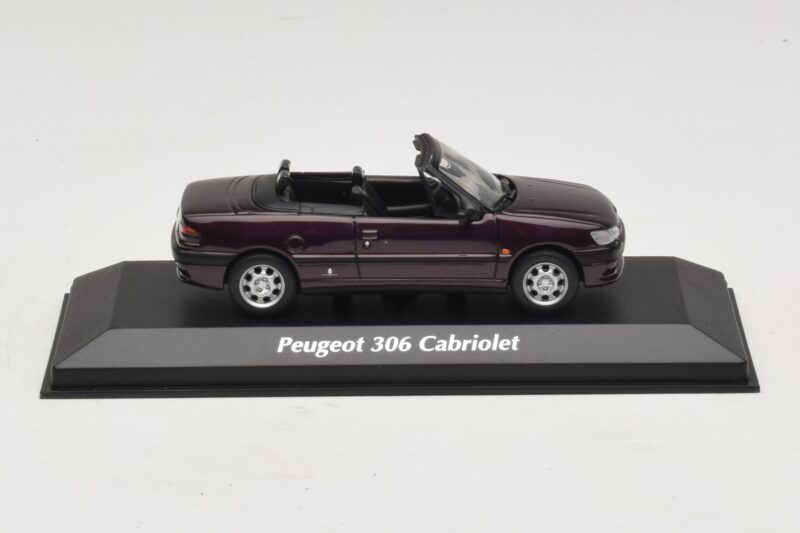 Peugeot 306 Cabriolet Purple Metallic Maxichamps 1:43 940112834 Diecast