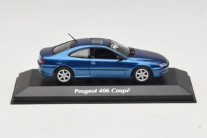 Peugeot 406 Coupe Blue Metallic Maxichamps 1:43 Peugeot 406 Coupe Blue Metallic Maxichamps 1:43 940112620 Diecast