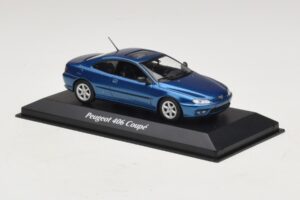 Peugeot 406 Coupe Blue Metallic Maxichamps 1:43 940112620 Diecast — photo 3 of 5