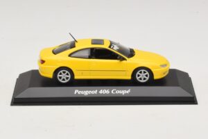 Peugeot 406 Coupe Yellow Maxichamps 1:43 Peugeot 406 Coupe Yellow Maxichamps 1:43 940112621 Diecast