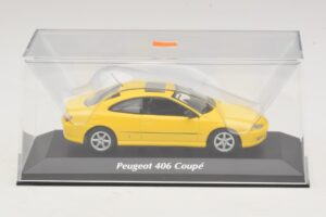 Peugeot 406 Coupe Yellow Maxichamps 1:43 940112621 Diecast — photo 4 of 5