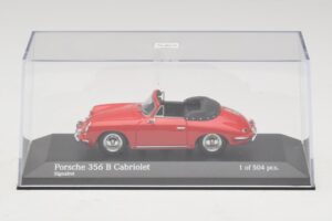 Porsche 356 B Cabriolet Red Minichamps 1:43 400064331 Diecast — photo 4 of 5