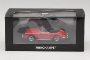 Porsche 356 B Cabriolet Red Minichamps 1:43 400064331 Diecast — photo 5 of 5