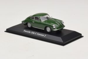 Porsche 356C Carrera 2 Dark Green Maxichamps 1:43 940062360 Diecast — photo 3 of 5