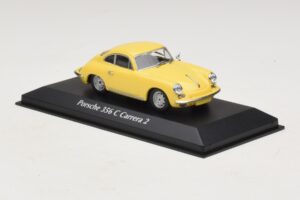 Porsche 356C Carrera 2 Yellow Maxichamps 1:43 940062361 Diecast — photo 3 of 5
