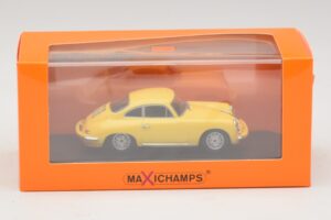 Porsche 356C Carrera 2 Yellow Maxichamps 1:43 940062361 Diecast — photo 5 of 5