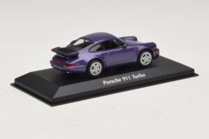Porsche 911 964 Turbo Purple Metallic Maxichamps 1:43 940069100 Diecast — photo 2 of 5