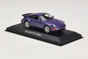 Porsche 911 964 Turbo Purple Metallic Maxichamps 1:43 940069100 Diecast — photo 3 of 5