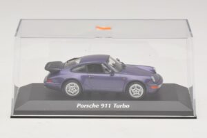 Porsche 911 964 Turbo Purple Metallic Maxichamps 1:43 940069100 Diecast — photo 4 of 5
