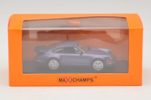 Porsche 911 964 Turbo Purple Metallic Maxichamps 1:43 940069100 Diecast — photo 5 of 5