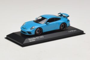 Porsche 911 991.1 GT3 Blue Minichamps 1:43 410066022 Diecast — photo 2 of 5