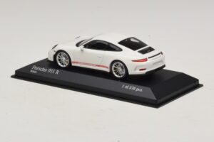 Porsche 911 991.1 R White Minichamps 1:43 410066221 Diecast — photo 3 of 5
