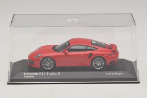 Porsche 911 991.1 Turbo S Red Minichamps 1:43 410067170 Diecast — photo 4 of 5