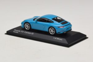 Porsche 911 991.2 Carrera 4S Blue Minichamps 1:43 410067242 Diecast — photo 3 of 5