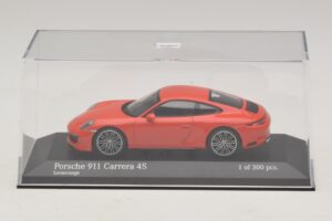 Porsche 911 991.2 Carrera 4S Orange Minichamps 1:43 410067241 Diecast — photo 4 of 5