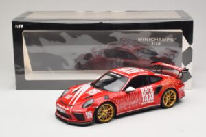 Porsche 911 991.2 GT3 RS GerSpeed Race Taxi Minichamps 1:18 155068227 Diecast — photo 6 of 6