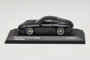 Porsche 911 991.2 GT3 Touring Black Metallic Minichamps 1:43 410067424 Diecast