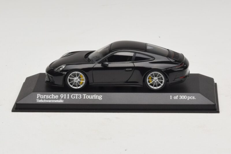 Porsche 911 991.2 GT3 Touring Black Metallic Minichamps 1:43 410067424 Diecast