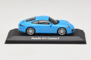 Porsche 911 991 Carrera S Blue Maxichamps 1:43 940060220 Diecast