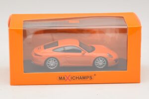 Porsche 911 991 Carrera S Orange Maxichamps 1:43 940060221 Diecast — photo 5 of 5