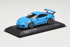 Porsche 911 991 GT3 RS Blue Minichamps 1:43 410063222 Diecast — photo 2 of 5