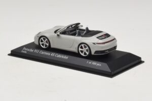 Porsche 911 992 Carrera 4S Cabriolet Grey Minichamps 1:43 410069331 Diecast — photo 3 of 5