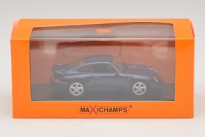 Porsche 911 993 Turbo Blue Metallic Maxichamps 1:43 940069201 Diecast — photo 4 of 5