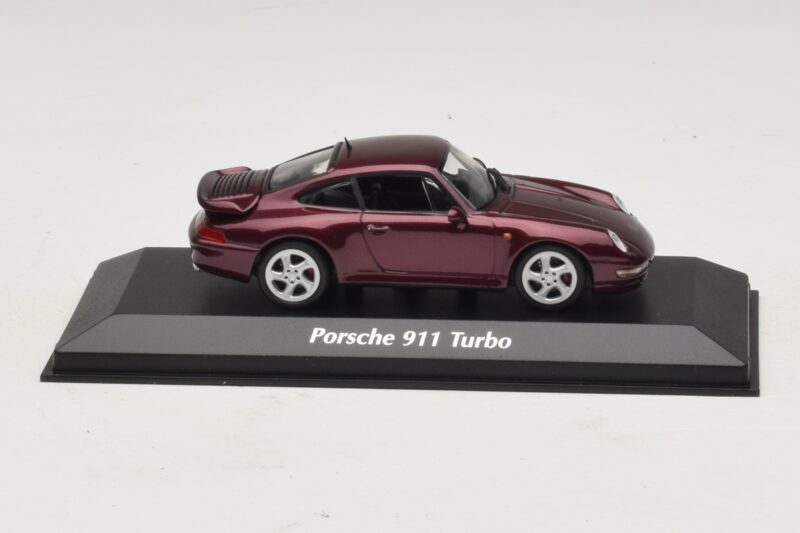 Porsche 911 993 Turbo Red Metallic Maxichamps 1:43 940069200 Diecast