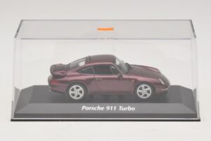 Porsche 911 993 Turbo Red Metallic Maxichamps 1:43 940069200 Diecast — photo 4 of 5