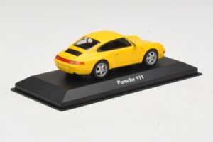 Porsche 911 993 Yellow Maxichamps 1:43 940063000 Diecast — photo 2 of 5