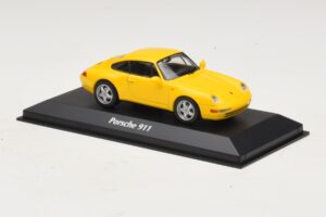 Porsche 911 993 Yellow Maxichamps 1:43 940063000 Diecast — photo 3 of 5