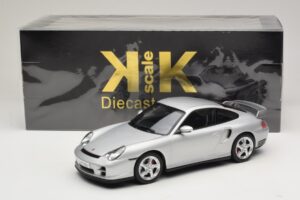 Porsche 911 996 GT2 Silver KK-Scale 1:18 KKDC181451 Diecast — photo 6 of 6