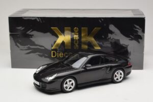 Porsche 911 996 Turbo Black Metallic KK-Scale 1:18 KKDC181472 Diecast — photo 6 of 6