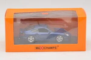 Porsche 911 996 Turbo Blue Metallic Maxichamps 1:43 940069301 Diecast — photo 5 of 5