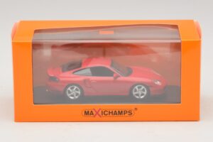 Porsche 911 996 Turbo Red Maxichamps 1:43 940069300 Diecast — photo 5 of 5