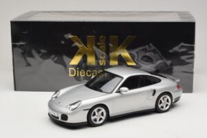Porsche 911 996 Turbo Silver KK-Scale 1:18 KKDC181471 Diecast — photo 6 of 6