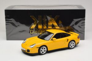 Porsche 911 996 Turbo Yellow KK-Scale 1:18 KKDC181473 Diecast — photo 6 of 6