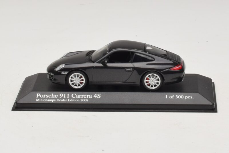 Porsche 911 997 Carrera 4S Grey Metallic Minichamps 1:43 403066430 Diecast