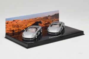 Porsche Carrera GT Spider & Coupe Set Silver Minichamps 1:43 WAP02010314 Diecast — photo 2 of 5