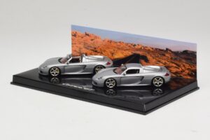 Porsche Carrera GT Spider & Coupe Set Silver Minichamps 1:43 WAP02010314 Diecast — photo 3 of 5