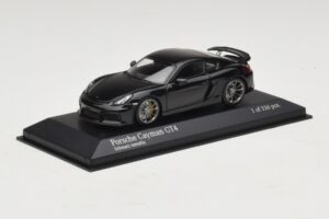 Porsche Cayman GT4 981 Black Metallic Minichamps 1:43 410066121 Diecast — photo 2 of 5