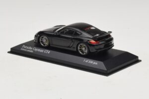 Porsche Cayman GT4 981 Black Metallic Minichamps 1:43 410066121 Diecast — photo 3 of 5