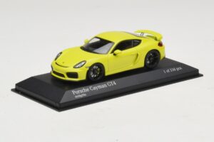 Porsche Cayman GT4 981 Green Minichamps 1:43 410066122 Diecast — photo 2 of 5