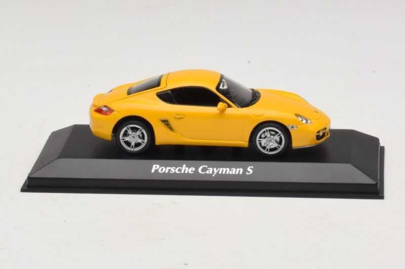 Porsche Cayman S 987 Yellow Maxichamps 1:43 940065620 Diecast
