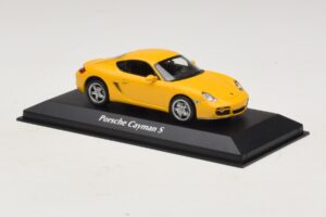 Porsche Cayman S 987 Yellow Maxichamps 1:43 940065620 Diecast — photo 3 of 5