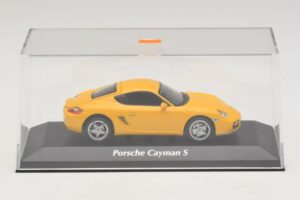 Porsche Cayman S 987 Yellow Maxichamps 1:43 940065620 Diecast — photo 4 of 5