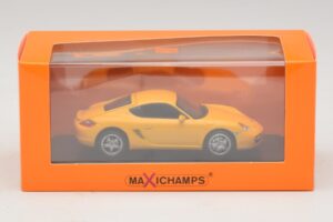 Porsche Cayman S 987 Yellow Maxichamps 1:43 940065620 Diecast — photo 5 of 5