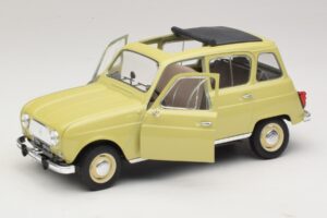 Renault 4L Yellow Solido 1:18 8062 Diecast