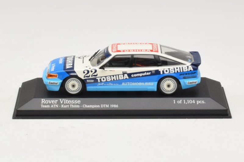 Rover Vitesse Team ATN #22 K. Thiim DTM Champion 1986 Minichamps 1:43 400861322 Diecast